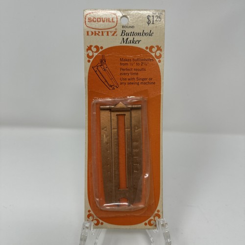 Vintage bound buttonhole maker - vintage,