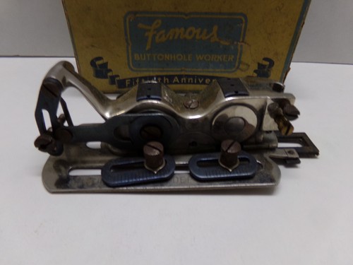 Famous buttonhole worker - buttonhole,